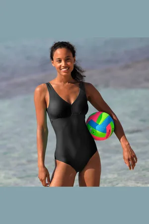 BLANCHEPORTE Maillot De Bain 1 Pièce Uni Spécial Grand Buste Solaro