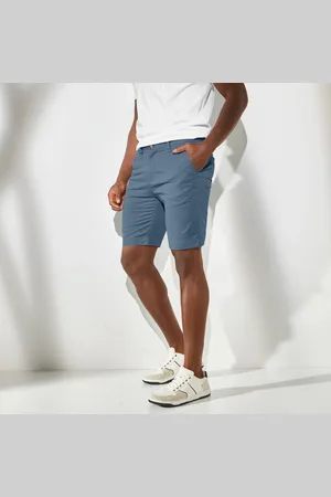 BLANCHEPORTE Bermuda Chino Uni Toile Sergé Stretch Morphologie Classique