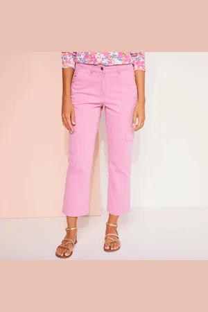 BLANCHEPORTE Pantalon 7/8ème Cargo, Twill Stretch