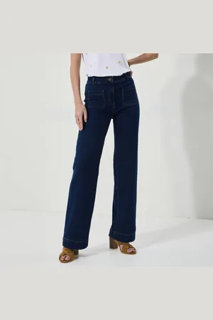 BLANCHEPORTE Jean Coupe Large Taille Haute, Grande Stature