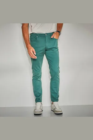 BLANCHEPORTE Pantalon 5 Poches Élastiqué Côtés - Entrej. 77 Cm