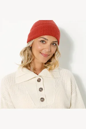 BLANCHEPORTE Bonnet En Maille Unie