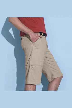 BLANCHEPORTE Bermuda Élastiqué Au 3/4 + Ceinture Assortie