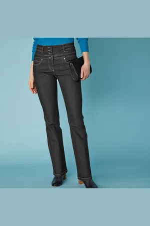BLANCHEPORTE Jean Bootcut Taille Haute - Grande Stature