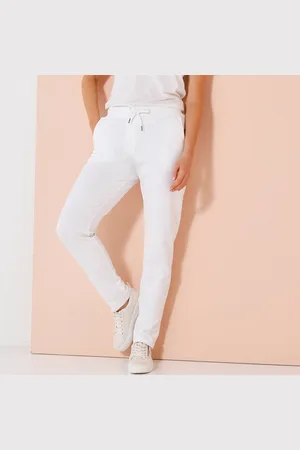 BLANCHEPORTE Pantalon Jogpant Ceinture Élastiquée Molleton