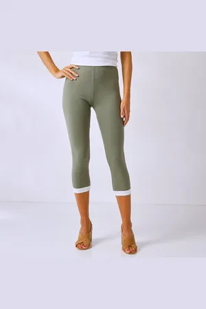 Lora Zellini Legging 3/4 Taille Élastiquée