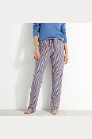 BLANCHEPORTE Pantalon Pyjama Coton Imprimé Rayures
