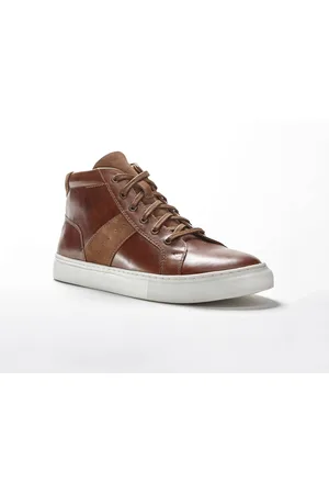 BLANCHEPORTE Baskets Montantes En Cuir Lacées Et Zippées