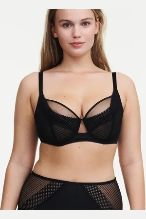 Chantelle Soutien-gorge Enveloppant En Maille Et Dentelle "play"- Avec Armatures