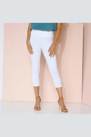 BLANCHEPORTE Legging 3/4 Taille Haute, Ventre Plat