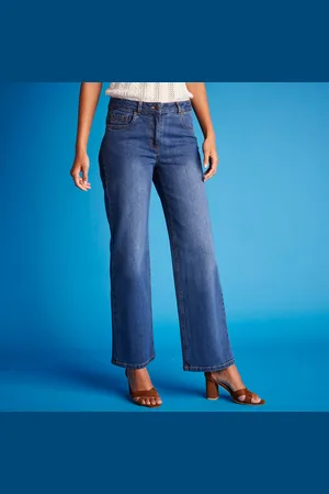 BLANCHEPORTE Jean Coupe Large Stretch, Petite Stature