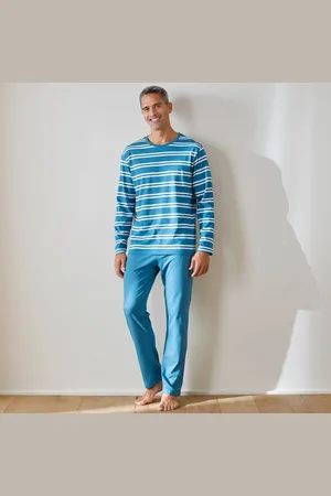 BLANCHEPORTE Pyjama Coton Rayé Manches Longues