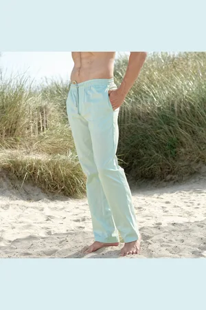 BLANCHEPORTE Pantalon Toile Ceinture Élastiquée