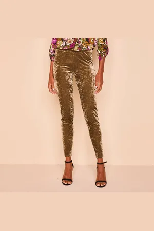 BLANCHEPORTE Legging Maille Velours