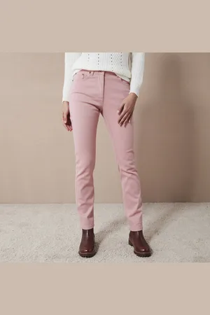 Colors & co Pantalon Droit Stretch Uni