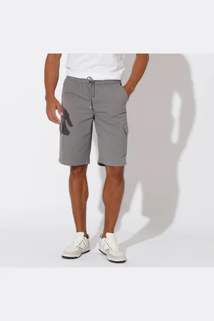 BLANCHEPORTE Bermuda Cargo Gabardine Élastiqué