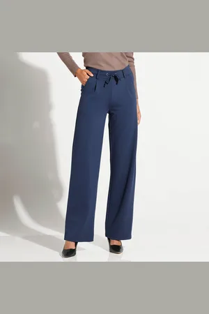 BLANCHEPORTE Pantalon Droit, Maille Milano