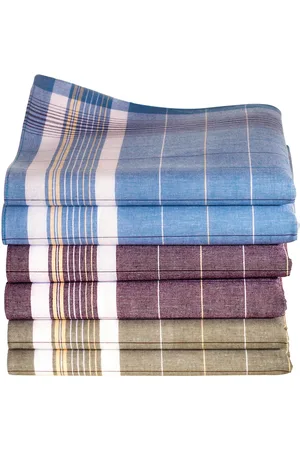 BLANCHEPORTE Mouchoir Travail Pur Coton - Lot De 6 Ou Lot De 12