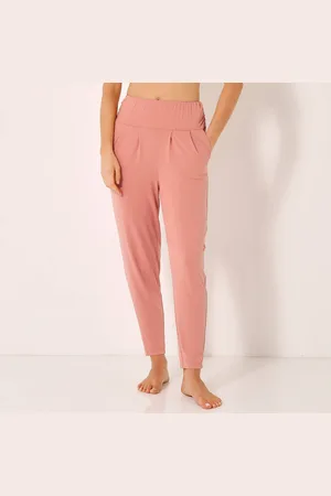 BLANCHEPORTE Pantalon De Yoga En Maille, Coupe Ultra Confort