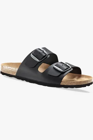 BLANCHEPORTE Mules Anatomiques Cuir À Boucles -