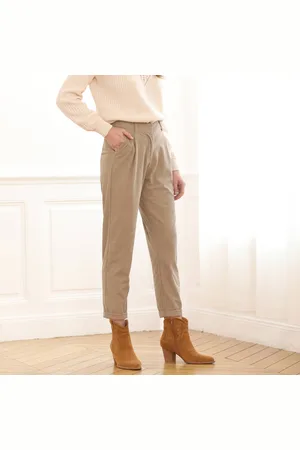 BLANCHEPORTE Pantalon 7/8ème, Velours
