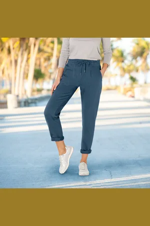 BLANCHEPORTE Pantalon Jogpant Ceinture Élastiquée Molleton