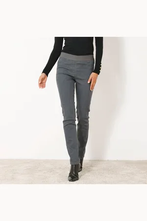 BLANCHEPORTE Jegging Denim Taille Élastiquée - Petite Stature