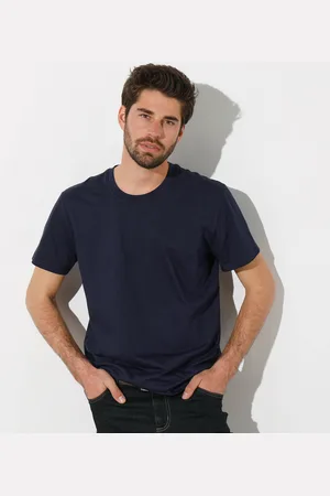 BLANCHEPORTE T-shirt Col Rond Manches Courtes