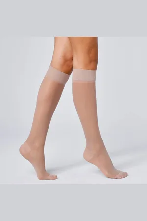 BLANCHEPORTE Mi-bas Anti Fatigue 40 Deniers - Lot De 2 Paires