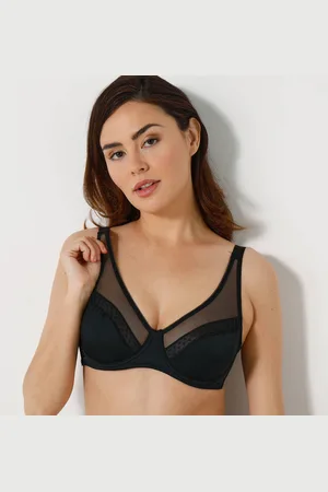 Confidence Lingerie Soutien-gorge Forme Minimiseur En Microfibre Et Tulle Paia, Avec Armatures