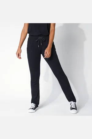 BLANCHEPORTE Pantalon Maille Fluide Uni