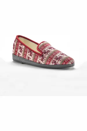 BLANCHEPORTE Chaussons Imprimé D