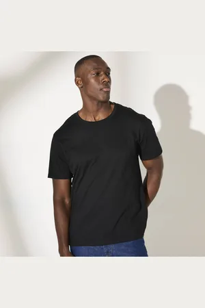 BLANCHEPORTE T-shirt Col Rond Manches Courtes
