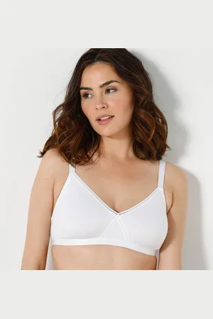 BLANCHEPORTE Soutien-gorge Rubans Croisés Sans Armatures - Lot De 2