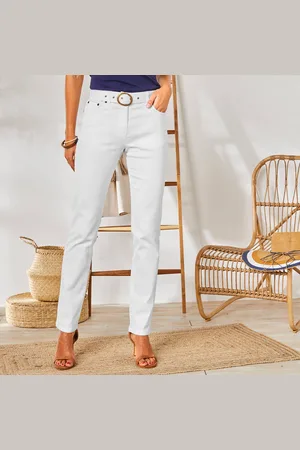 BLANCHEPORTE Pantalon Droit, Spécial Petites