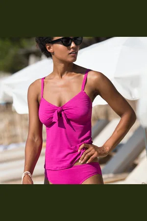 BLANCHEPORTE Haut De Tankini Décolleté À Nouer Ampoza