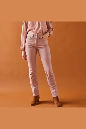 Colors & co Pantalon Droit Gainant - Petite Stature Entrej. 75 Cm