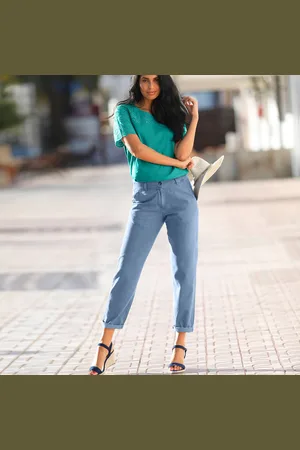 BLANCHEPORTE Pantalon Chino, Jean Léger