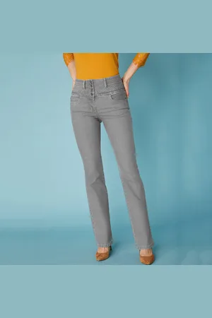 BLANCHEPORTE Jean Bootcut Taille Haute - Grande Stature