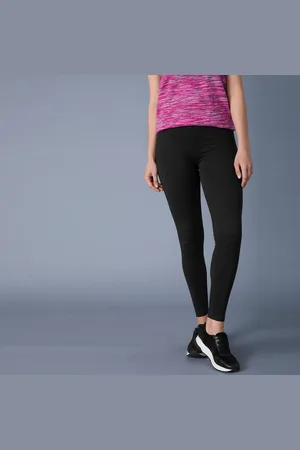 BLANCHEPORTE Legging Uni En Coton Biologique