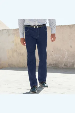 BLANCHEPORTE Jean Droit Stretch Élastiqué - Entrej. 82 Cm