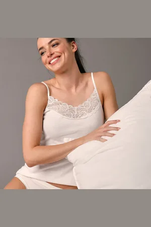 BLANCHEPORTE Caraco Coton Et Dentelle - Lot De 2