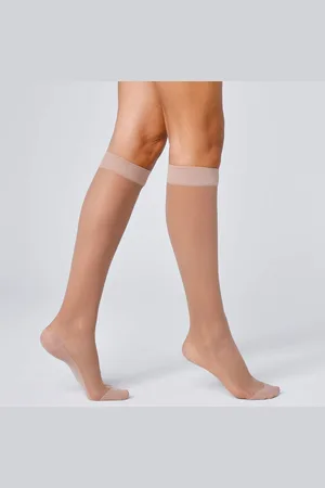 BLANCHEPORTE Mi-bas Anti Fatigue 70 Deniers - Lot De 2 Paires