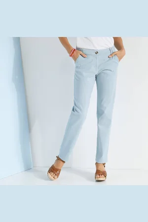 BLANCHEPORTE Pantalon Chino Stretch