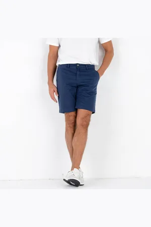 BLANCHEPORTE Bermuda Chino Uni Toile Sergé Stretch Morphologie Classique