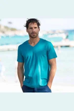 BLANCHEPORTE Tee-shirt Col V Manches Courtes - Lot De 3