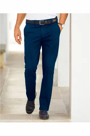 BLANCHEPORTE Pantalon Chino Ceinture Arrondie Sous Le Ventre