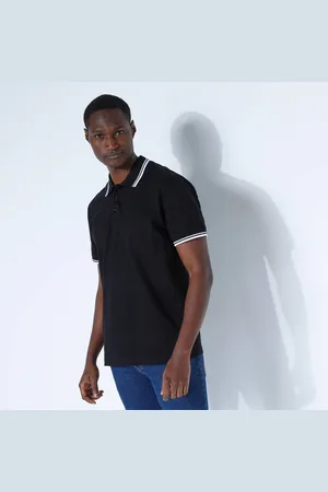 BLANCHEPORTE Polo Uni Maille Piquée Manches Courtes