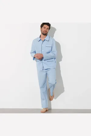 BLANCHEPORTE Pyjama Uni Popeline Polyester/coton