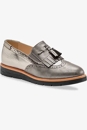 BLANCHEPORTE Mocassins Compensés À Franges Et Pompons
